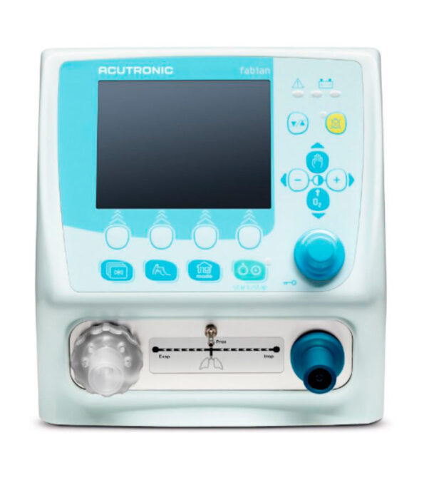 ACUTRONIC FABIAN NCPAP VENTILADOR NEONATAL VENTILACION CONTROLADA POR VOLUMEN Y PRESION NO INVASIVA CPAP